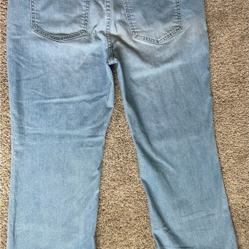 Forever 21 Light Blue Straight Leg Jeans